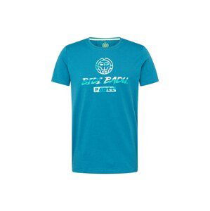 BIDI BADU Funkčné tričko 'Good Vibes'  nebesky modrá / mätová / biela