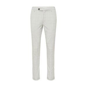 JACK & JONES Chino nohavice 'MARCO CONNOR'  hnedá / sivá / svetlosivá