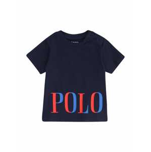 Polo Ralph Lauren Tričko  námornícka modrá / kráľovská modrá / oranžovo červená