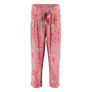 Hailys Plisované nohavice 'Cira'  svetlozelená / ružová / pitaya