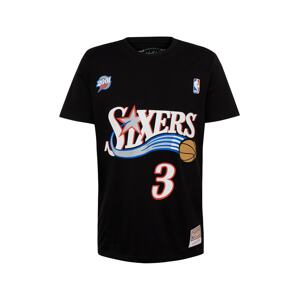 Mitchell & Ness Tričko 'Allen Iverson - Philadelphia'  modrá / červená / čierna / biela