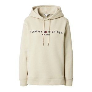 TOMMY HILFIGER Mikina  tmelová / námornícka modrá / biela