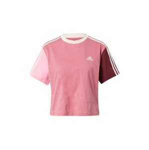 ADIDAS SPORTSWEAR Funkčné tričko  ružová / svetloružová / červená / biela