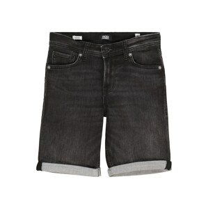 Jack & Jones Junior Džínsy 'Rick'  čierny denim