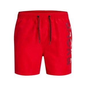 Jack & Jones Plus Plavecké šortky  červená