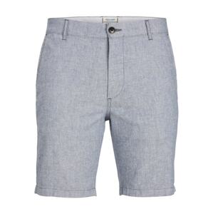 Jack & Jones Plus Chino nohavice 'Dave'  sivá melírovaná