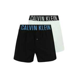 Calvin Klein Underwear Boxerky 'Intense Power'  nebesky modrá / pastelovo zelená / čierna
