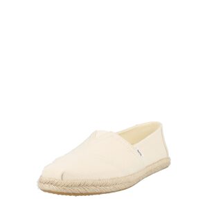 TOMS Espadrilky 'ALPARGATA ROPE'  krémová