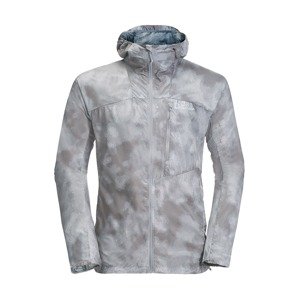 JACK WOLFSKIN Outdoorová bunda 'PRELIGHT'  sivá / svetlosivá