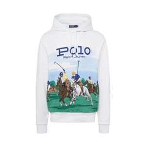 Polo Ralph Lauren Mikina  modrá / hnedá / zelená / biela