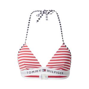 TOMMY HILFIGER Bikinový top  námornícka modrá / červená / biela