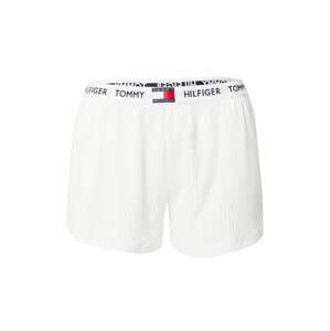 TOMMY HILFIGER Nohavice  béžová / tmavomodrá / červená