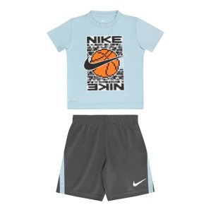 Nike Sportswear Set  svetlomodrá / sivá / oranžová / biela