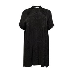 Selected Femme Curve Košeľové šaty 'Abienne'  čierna
