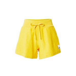 ADIDAS SPORTSWEAR Športové nohavice  žltá / čierna / biela