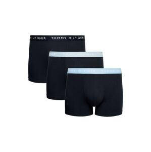 Tommy Hilfiger Underwear Boxerky 'Essential'  tmavomodrá / svetlomodrá / čierna / biela