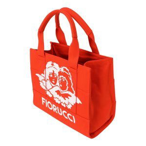 Fiorucci Shopper  neónovo oranžová / biela