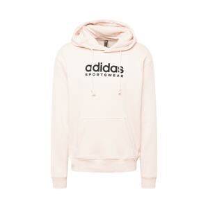 ADIDAS SPORTSWEAR Športová mikina 'All Szn Fleece Graphic'  telová / čierna