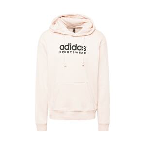 ADIDAS SPORTSWEAR Športová mikina 'All Szn Fleece Graphic'  telová / čierna