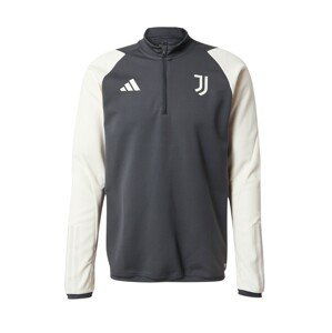 ADIDAS PERFORMANCE Športová mikina 'Juventus Turin'  čierna / biela