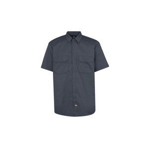 DICKIES Košeľa 'work shirt'  modrá / žltá / tmavosivá / červená