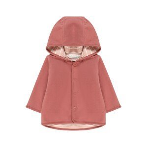 Fixoni Tepláková bunda  ružová / svetloružová / biela