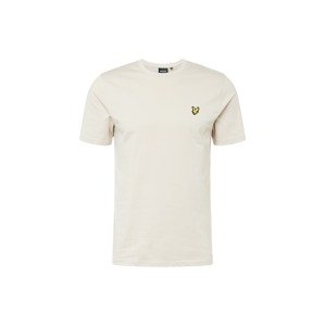 Lyle & Scott Tričko  svetlobéžová / žltá / čierna