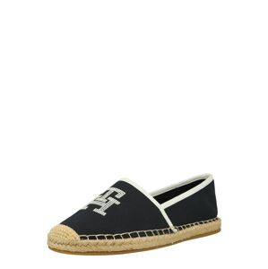 TOMMY HILFIGER Espadrilky  krémová / námornícka modrá