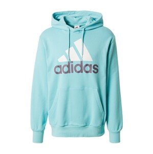 ADIDAS SPORTSWEAR Športová mikina 'Essentials'  námornícka modrá / vodová / biela