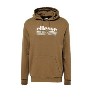 ELLESSE Mikina 'Claro'  hnedá / biela