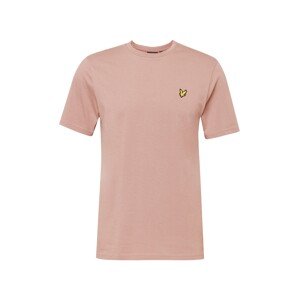 Lyle & Scott Tričko  limetková / staroružová / čierna