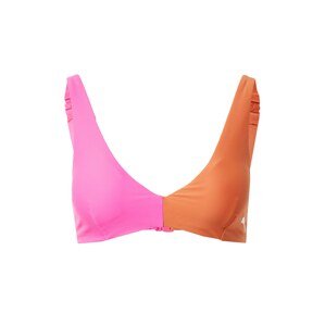 PUMA Bikinový top  oranžová / ružová / biela