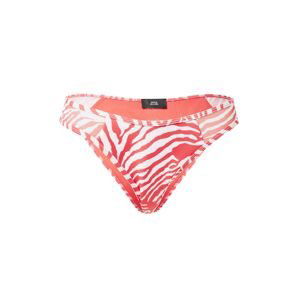 River Island Bikinové nohavičky  svetločervená / šedobiela