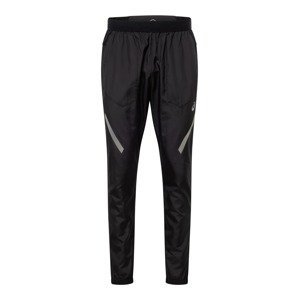 ASICS Športové nohavice 'LITE-SHOW'  svetlosivá / čierna