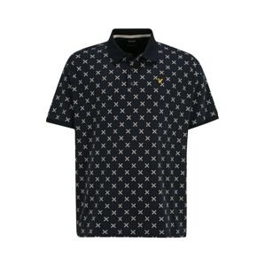 Lyle & Scott Big&Tall Tričko  svetlobéžová / námornícka modrá / žltá