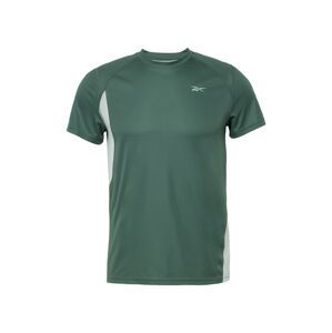 Reebok Sport Funkčné tričko  kaki / pastelovo zelená