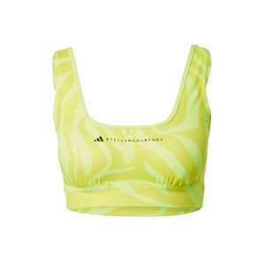 ADIDAS BY STELLA MCCARTNEY Športový bikinový top  žltá / limetková / čierna