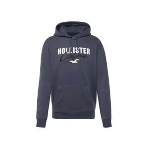 HOLLISTER Mikina  námornícka modrá / čierna / biela