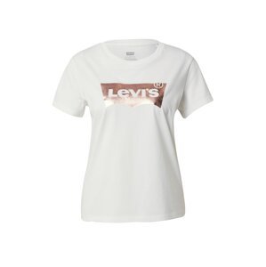 LEVI'S Tričko 'The Perfect Tee'  ružové zlato / prírodná biela