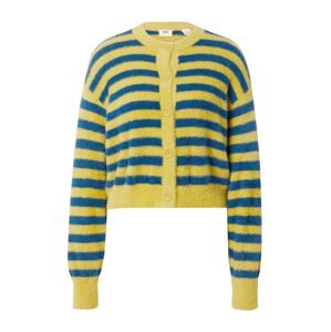 LEVI'S ® Kardigán 'Cat Cardigan'  modrá / žltá