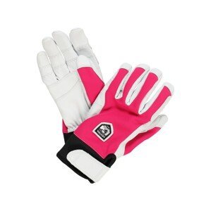 Hestra Športové rukavice 'Ergo Grip Active'  ružová / čierna / biela
