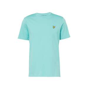 Lyle & Scott Tričko  vodová / žltá / čierna