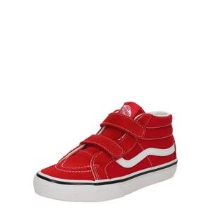 VANS Tenisky 'SK8-Mid'  červená / biela