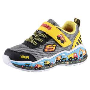 SKECHERS Tenisky  žltá / oranžová / červená / čierna