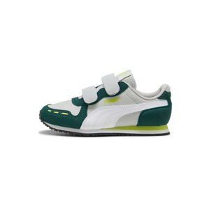 PUMA Tenisky 'Cabana Racer'  svetlosivá / jablková / jedľová / biela