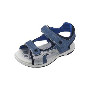 Chicco Otvorená obuv 'Fiume'  námornícka modrá / modrá denim / striebornosivá