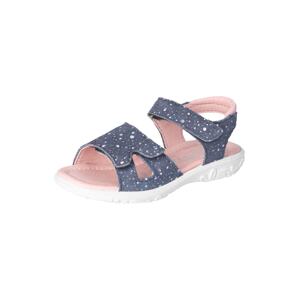 RICOSTA Otvorená obuv 'MONI'  indigo / strieborná
