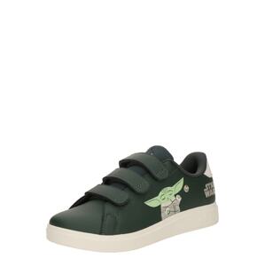 ADIDAS SPORTSWEAR Tenisky 'Advantage  Mandalorian'  nebielená / svetlozelená / tmavozelená