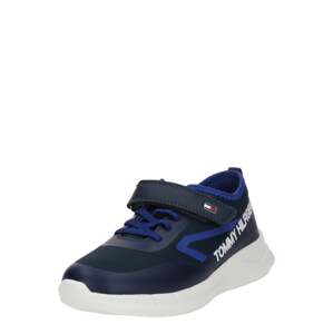 TOMMY HILFIGER Tenisky  modrá / námornícka modrá / biela