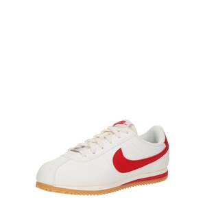 Nike Sportswear Tenisky 'Cortez'  béžová / červená
